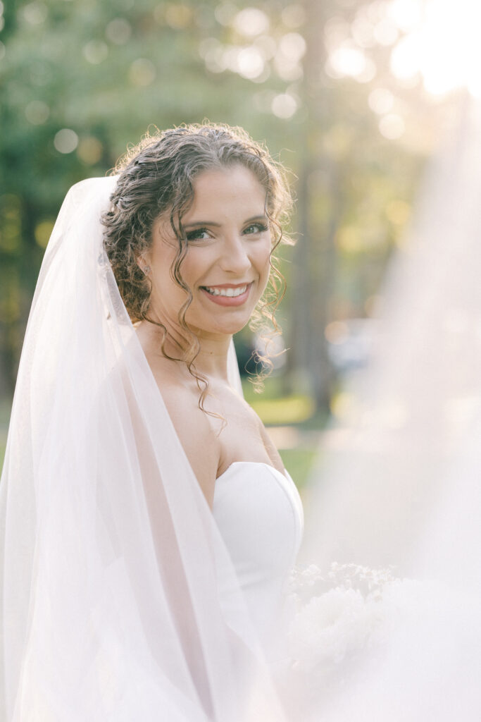  Bridal Portraits | bride with long veil