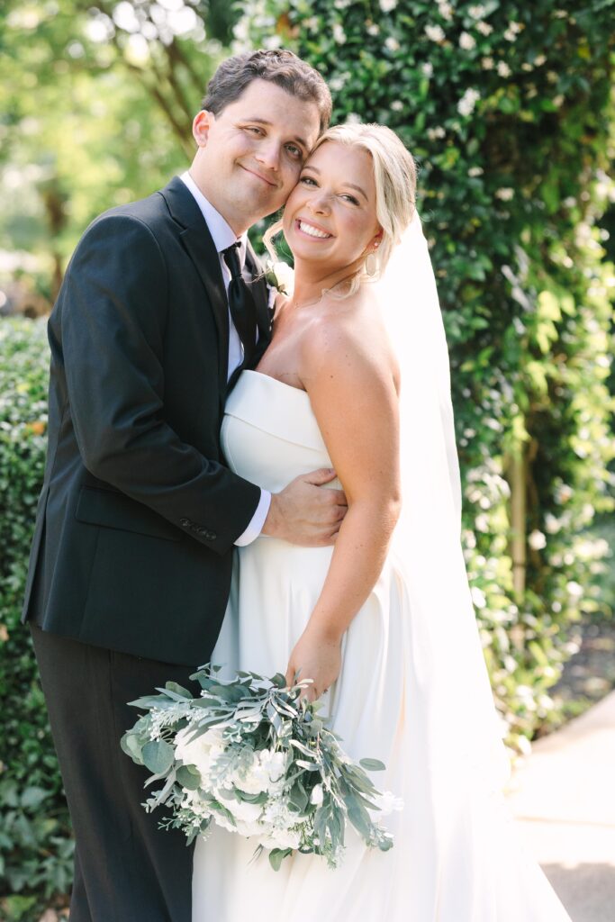 Bride and Groom Portraits | Corley Mill House Wedding