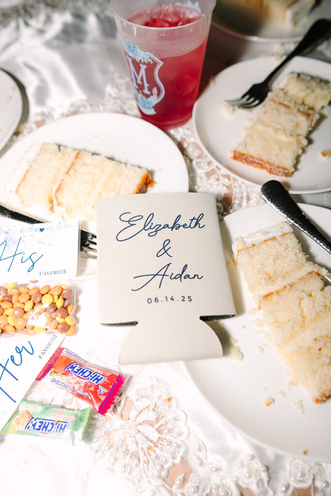 Columbia South Carolina Photographer | 701 Whaley Wedding|  late night wedding photo of reception details